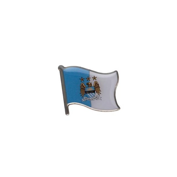Manchester City pin flag