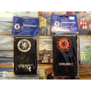 Chelsea wristands sort/s�lv
