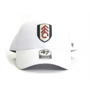 Fulham cap (hvid) med klubmrket
