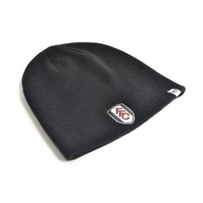 Fulham strikhue med klubmrke sort version 