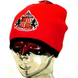 Sunderland hue rd med sort kant og emblem