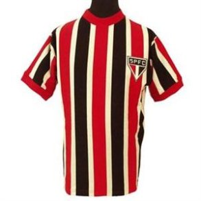 Sao Paolo spillertrje, udebane 1970'er korte rmer str large / TOFFS