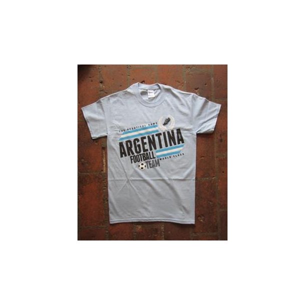 Argentina t-shirt m/ print 100 % bomuld / Haves str medium/large/XL/2XL